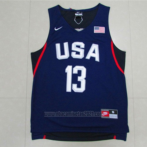 Camiseta USA 2016 Paul George #13 Azul